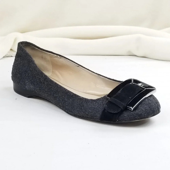 Franco Sarto The Artists Collection 10M Flats Gray - Picture 1 of 11